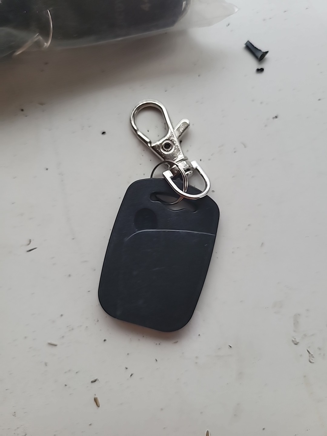 CDVI KTAG25 Black 125kHz RFID Key Ring Badge Lot of 25 Fobs Sequential Tags