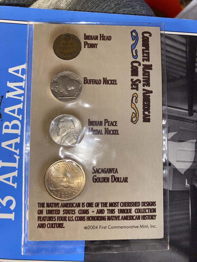 First Commemorative Mint Complete Native American Coin Set (SEALED)