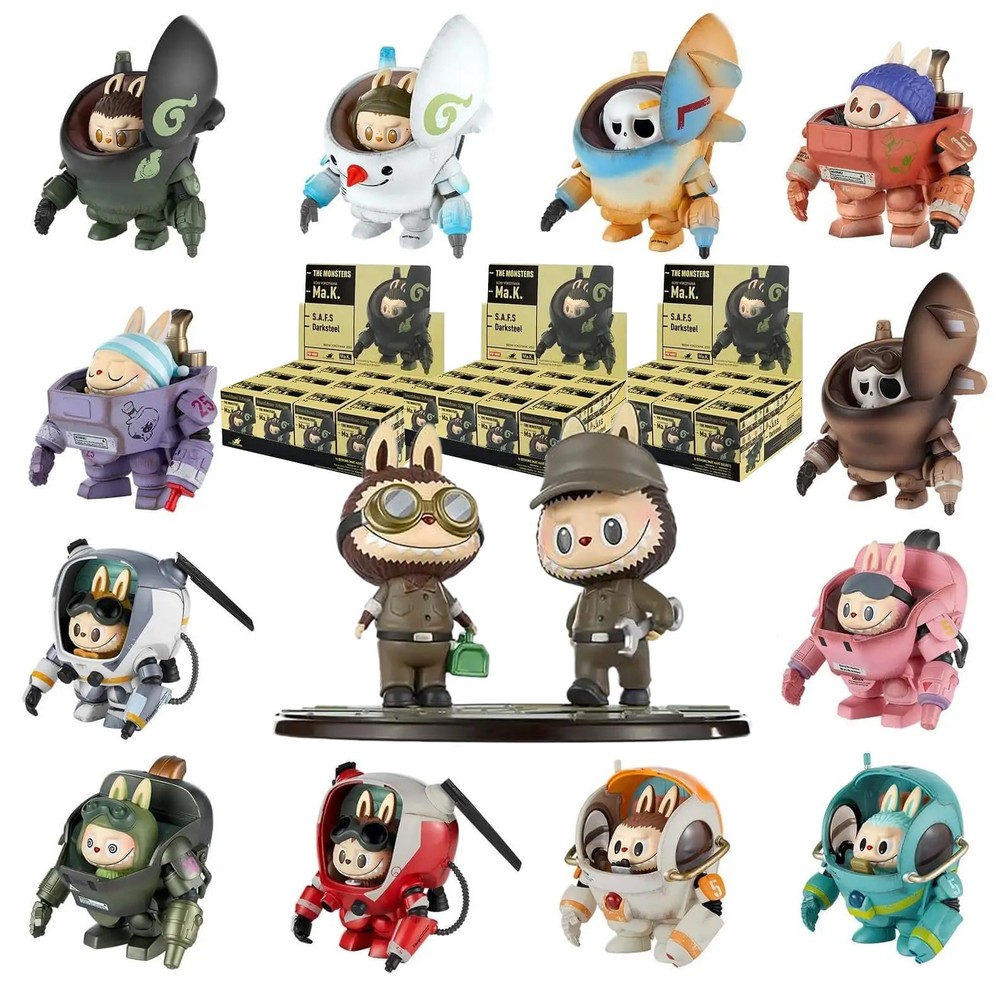 POP MART Labubu The Monsters Kow Yokoyama Ma.K. Series Figure Sealed Bag OpenBox