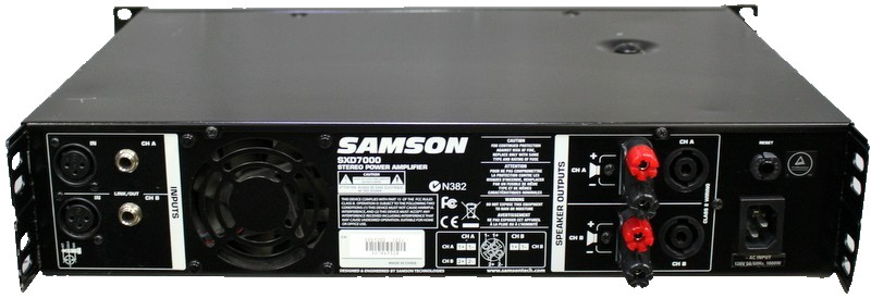 Samson SXD7000 Power Amplifier