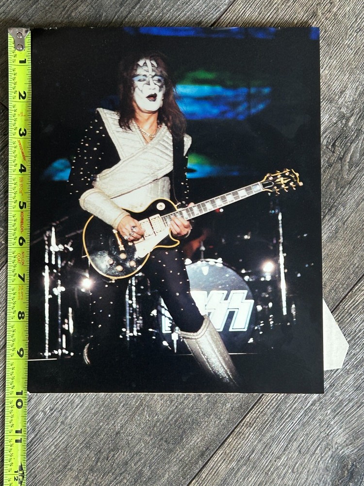 KISS Ace Frehley Concert Photo Display Stand-Up Alive Reunion Tour Vintage Kiss