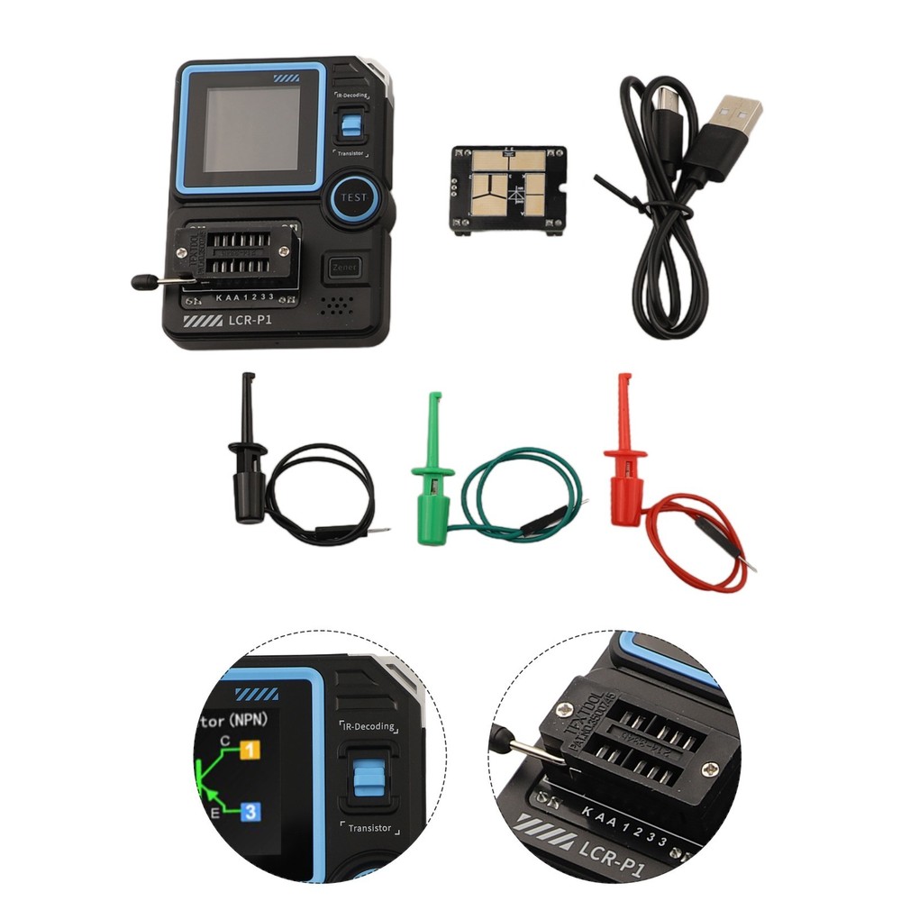LCRP1 Transistor Tester Quick Component Identification Saves Time and Effort