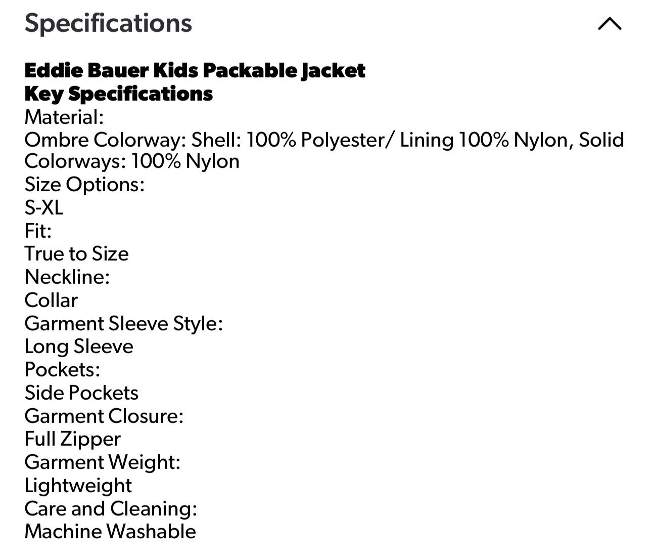 Eddie Bauer Girls Packable Down Jacket Size XL (14-16) Blue/Purple 650 NEW