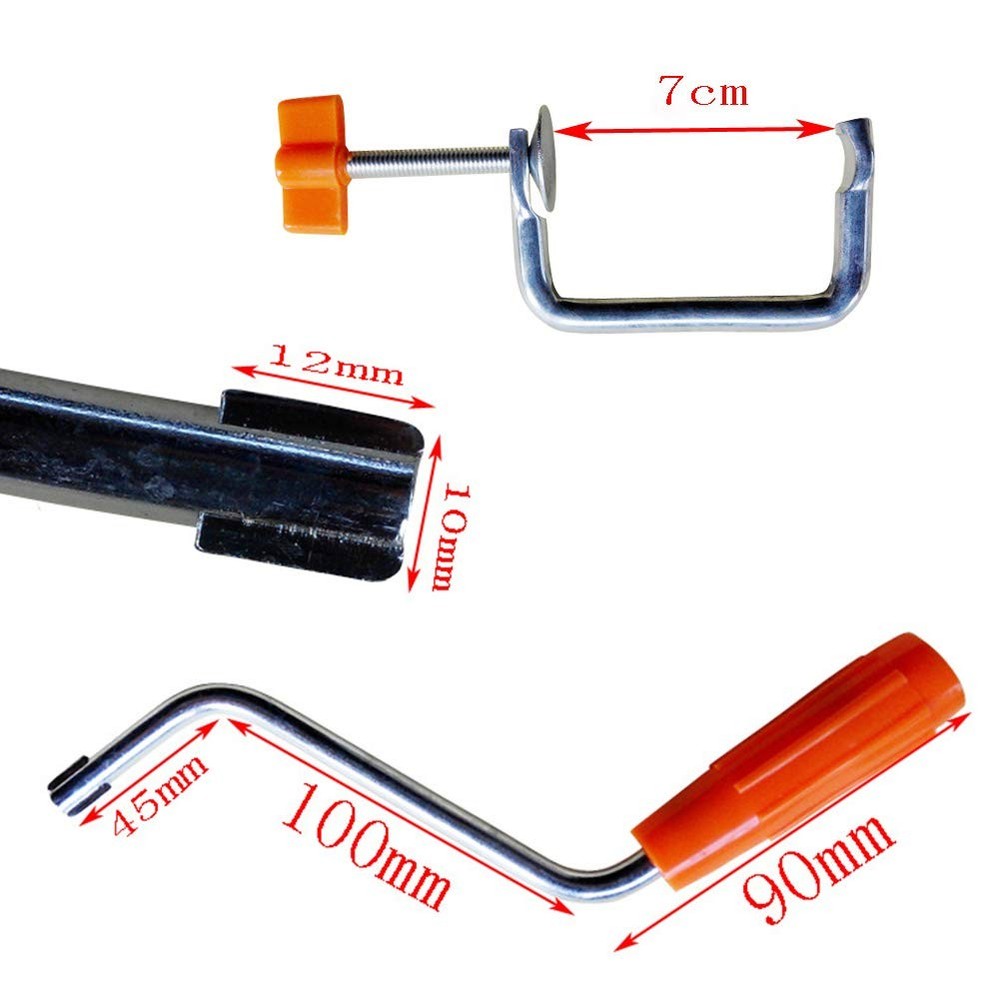 Pasta Machine Holder Replacement Handle Metal Home Kitchen Accessory Tool