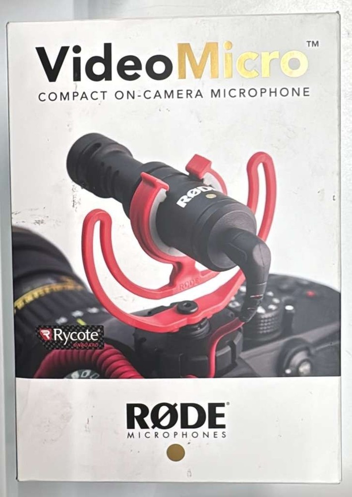 Rode VideoMicro Compact On Camera Microphone