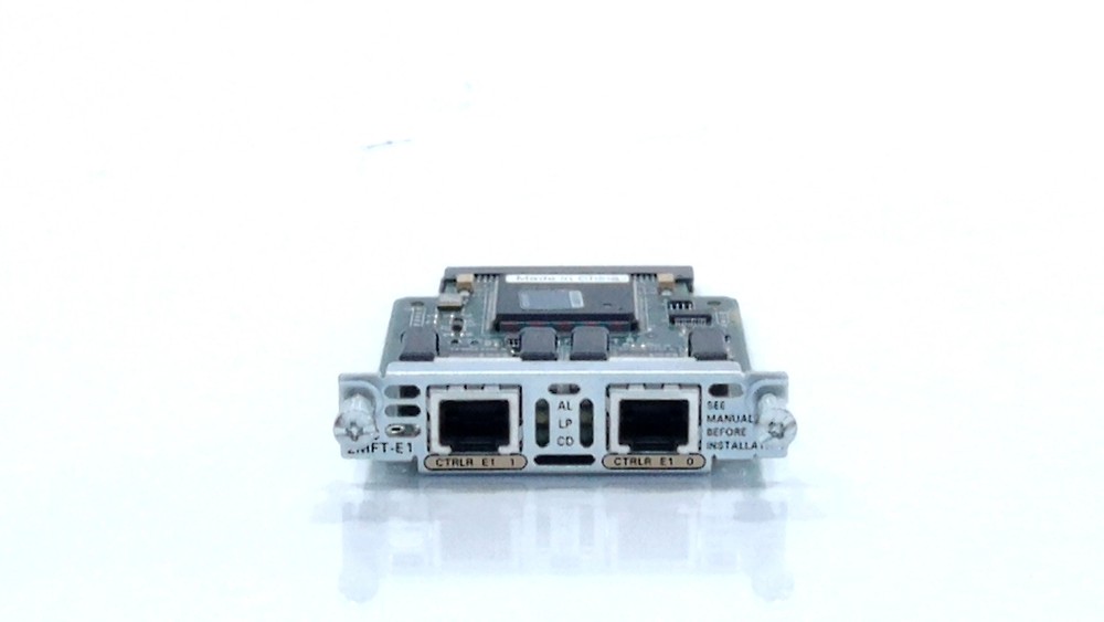 CISCO VWIC-2MFT-E1 2-PORT RJ-48 MULTIFLEX TRUNK - E1