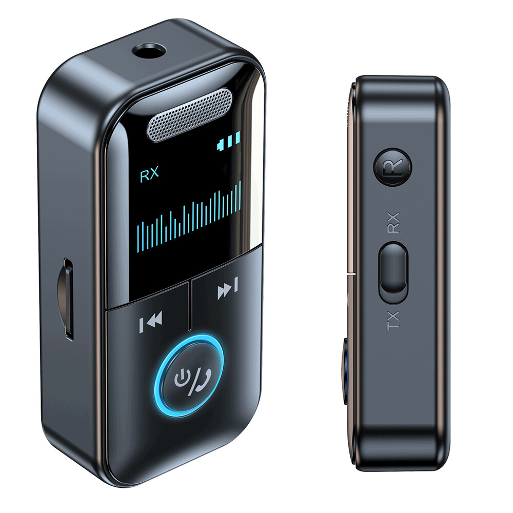 4 in1 Bluetooth Audio Adapter Wireless Receiver Transmitter MP3 Player 3.5mm Aux