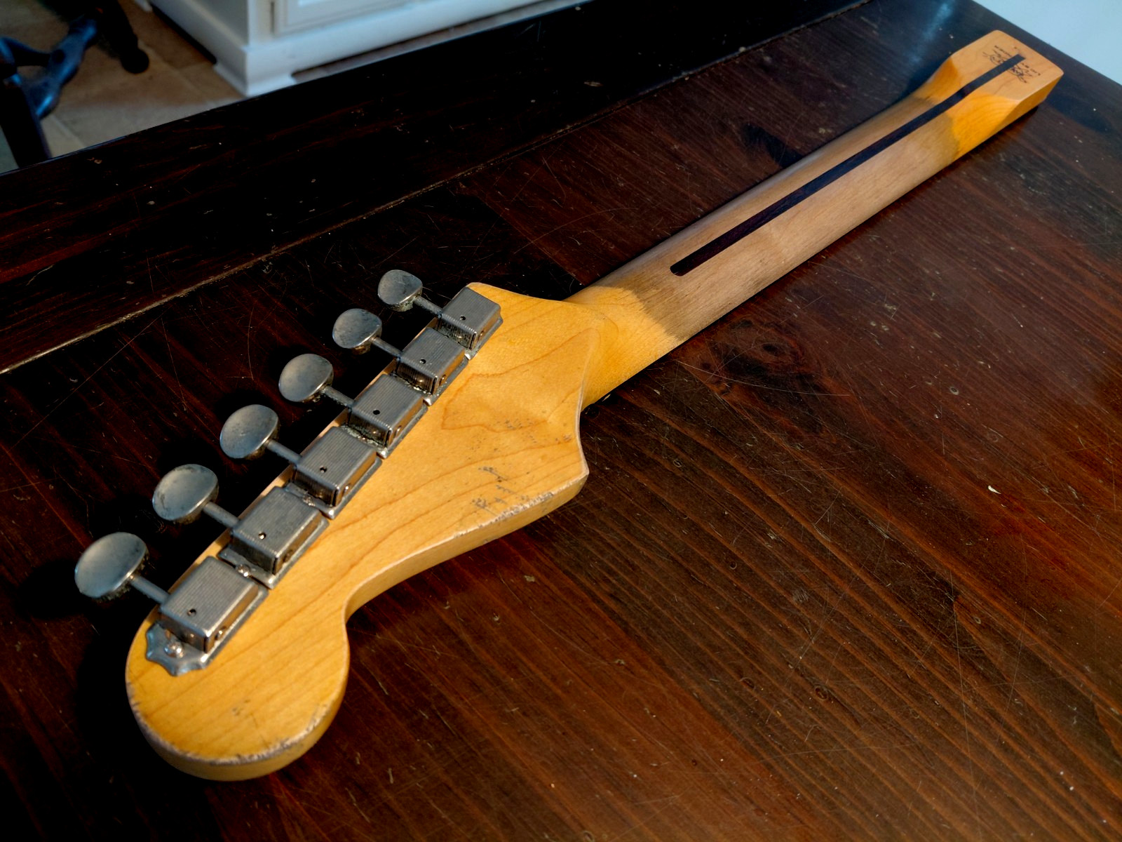 Fender Lic Relic Strat neck Aged Nitro 60s Stratocaster Mr G's Custom shop