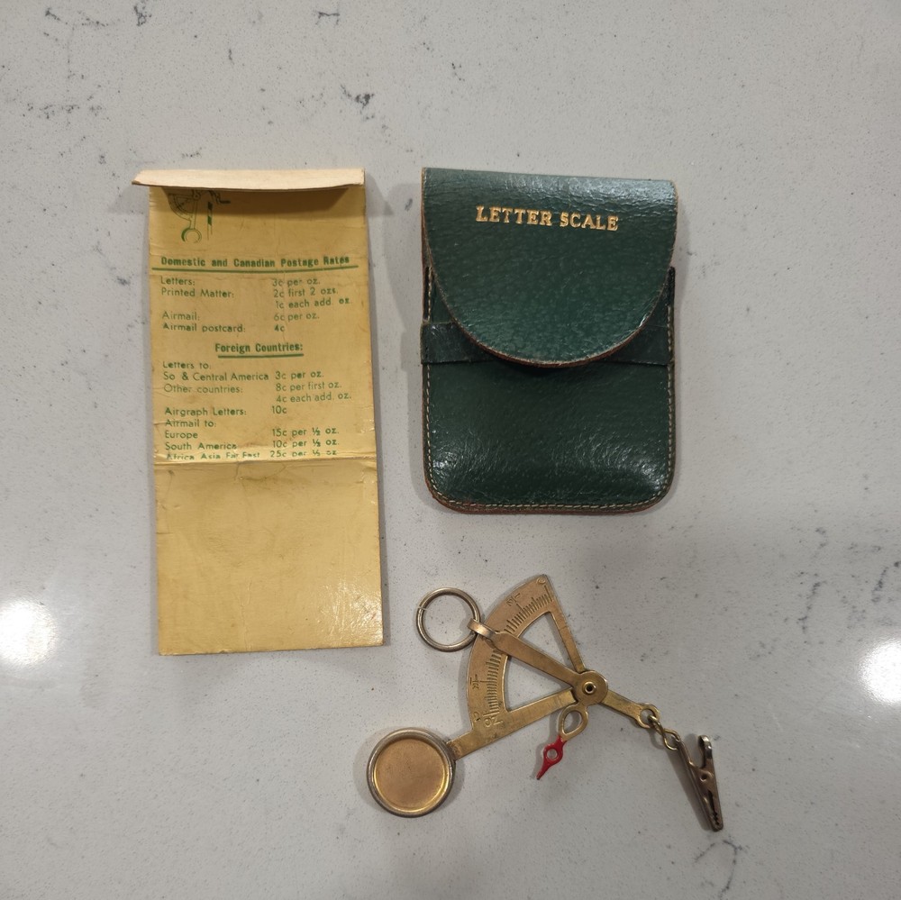 Pocket Postal Postal Scale - Hand Held - Vintage