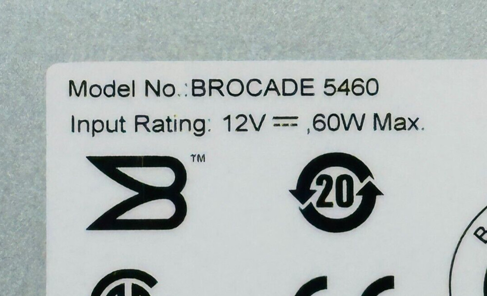 Brocade Systems 5460 60W 12V Switch Module - FREE SHIPPING