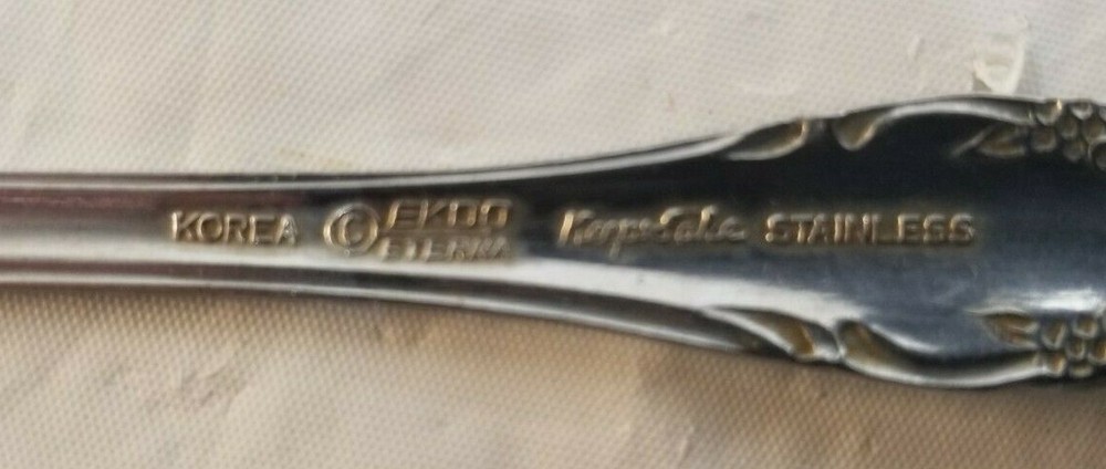 14 Piece EKOO ETERNA Stainless Flatware Set Lot # 12