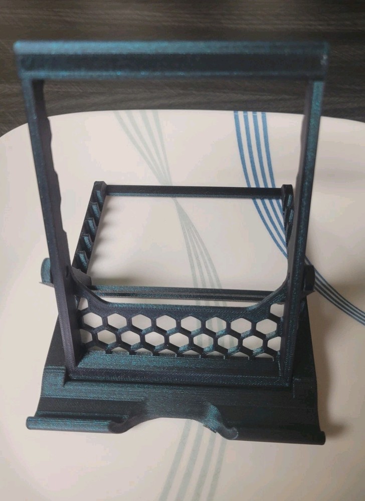 3D Printed Universal Tablet Holder - Unique Texture Stand for All Tablet Models