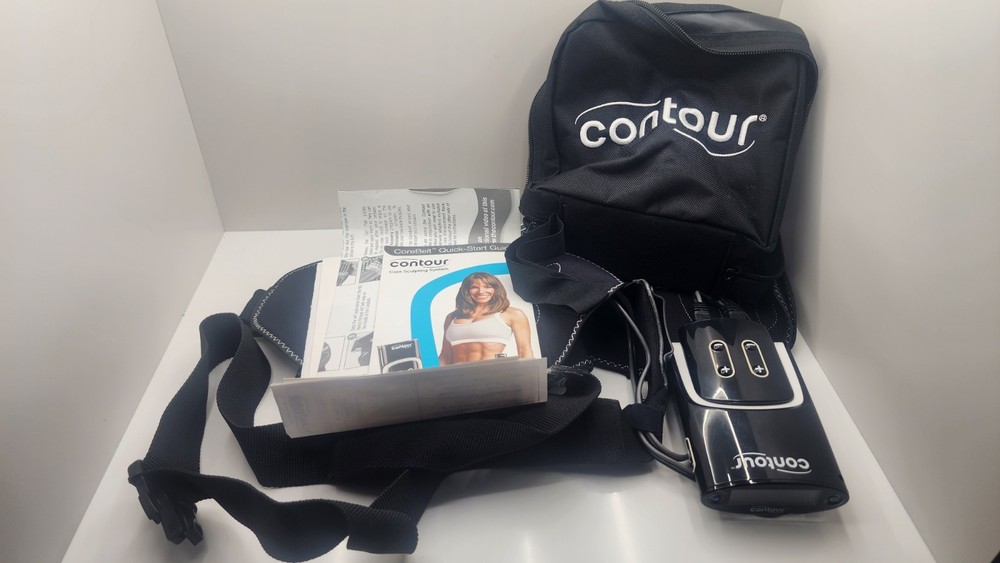 Contour ABS Belt Electronic Muscle Stimulator Core Sculpt System Controller Pad