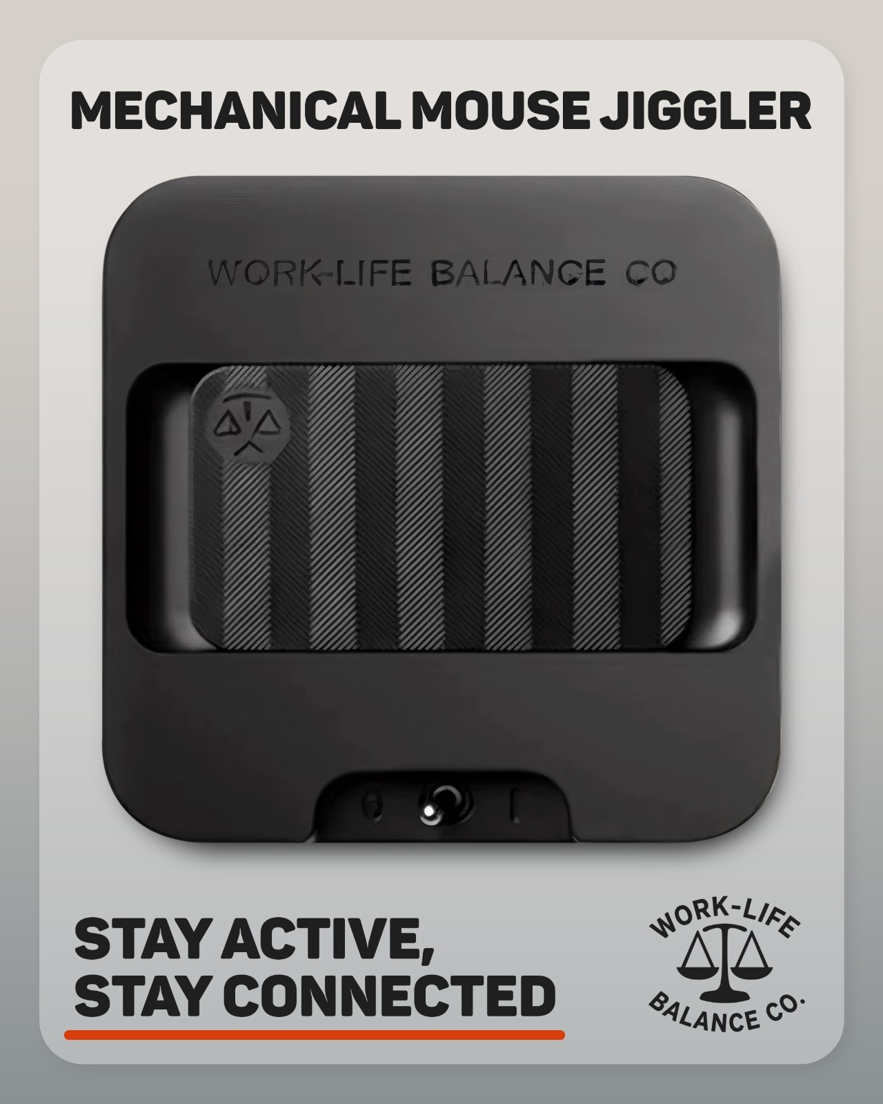 Mechanical Mouse Jiggler, Undetectable Device, Cordless Mouse Mover, Randomized