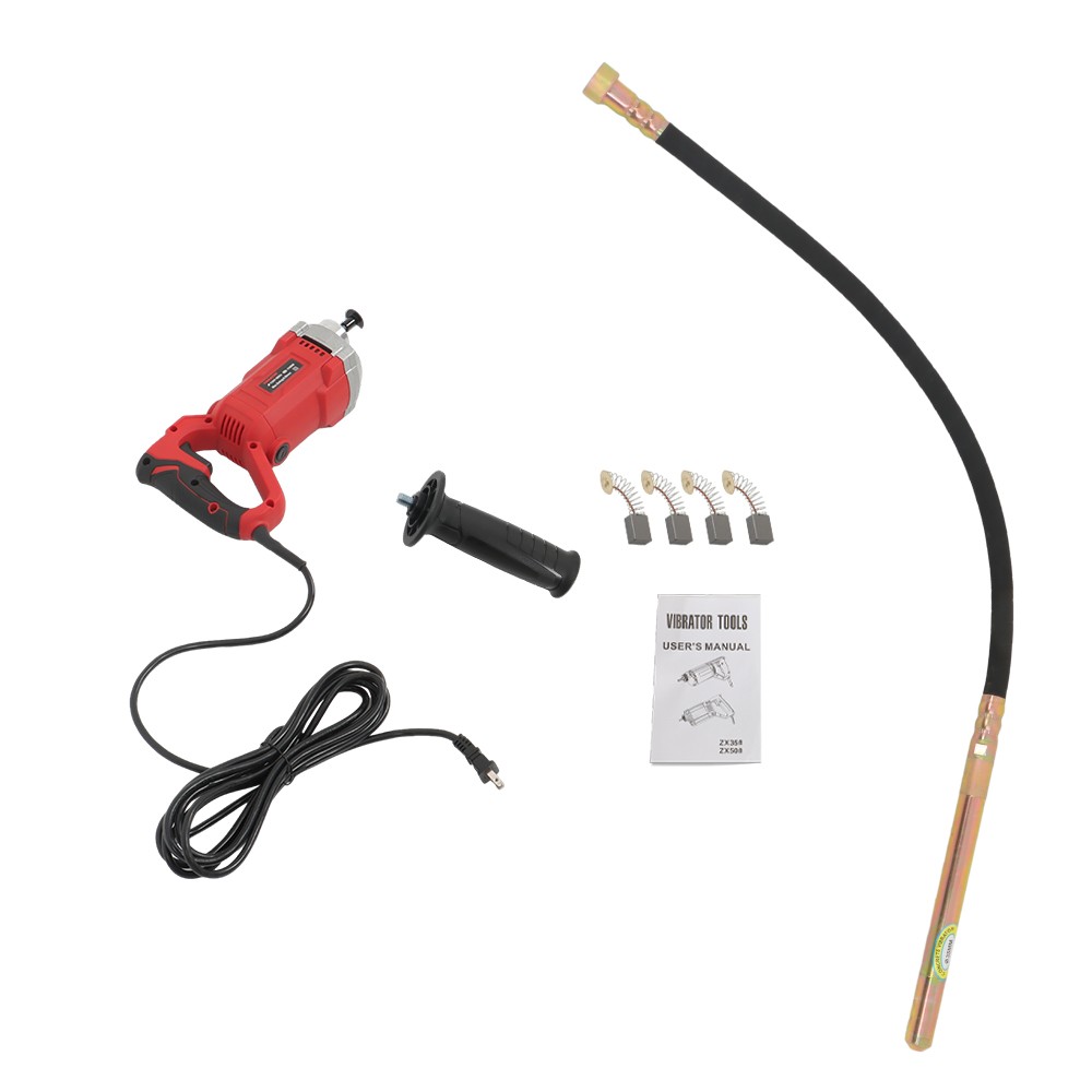 Handheld Concrete Vibrating Tool Electric Concrete Vibrator With 6.6 FT Shaft