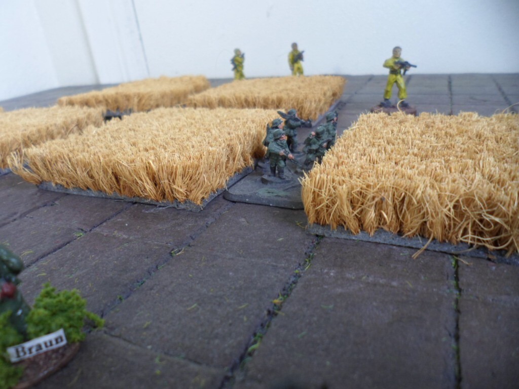 Fields 15mm 20mm 25mm 28mm (12) 1/72 Small Set Wargame Terrain