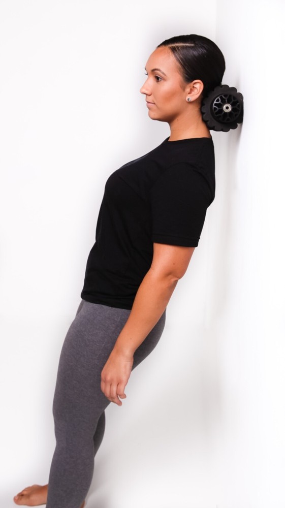 New Doc N Roll Deep Tissue Stand Up Foam Roller Massager 