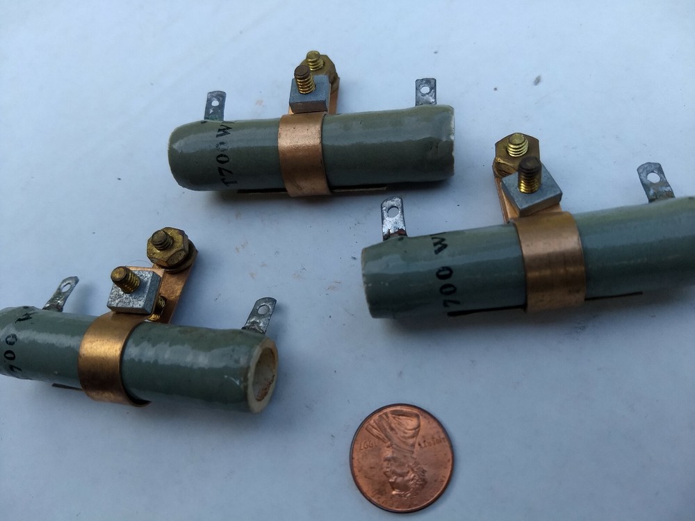 4 Power 700 ohm Adjustable 25 watt resistors Ward Lenard