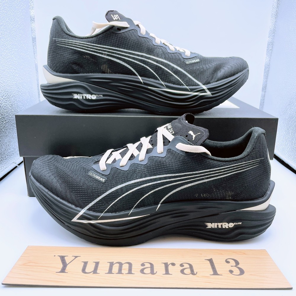 Represent × Puma Deviate Nitro Elite 3 PUMA Black 406844-01 Men's Size