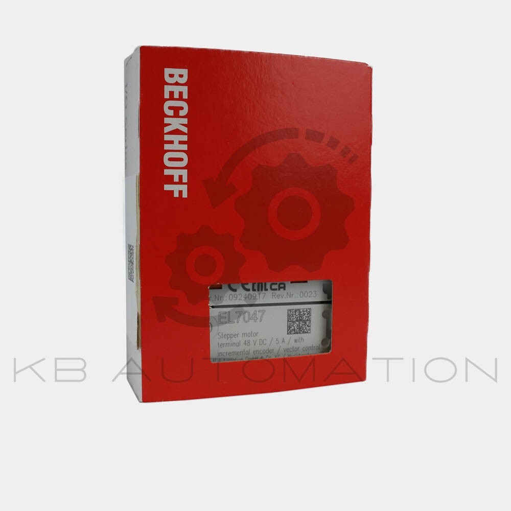 Beckhoff EL7047 EtherCAT Terminals, 1-channel motion interface, stepper motor