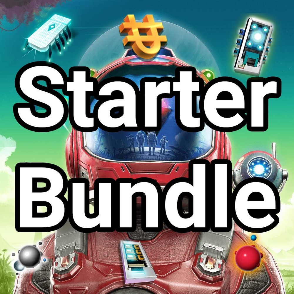 No Mans Sky Starter Bundle - Units, Nanites, Salvaged Data PC, XBOX,PS4 & PS5