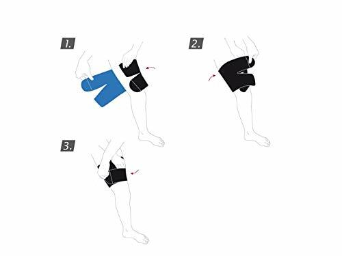 Actimove Thigh Support Adjustable Universal Black