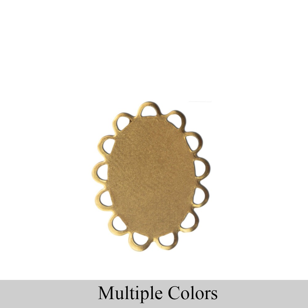 18x13mm Flat Pad Lace Edge Oval Setting (8)