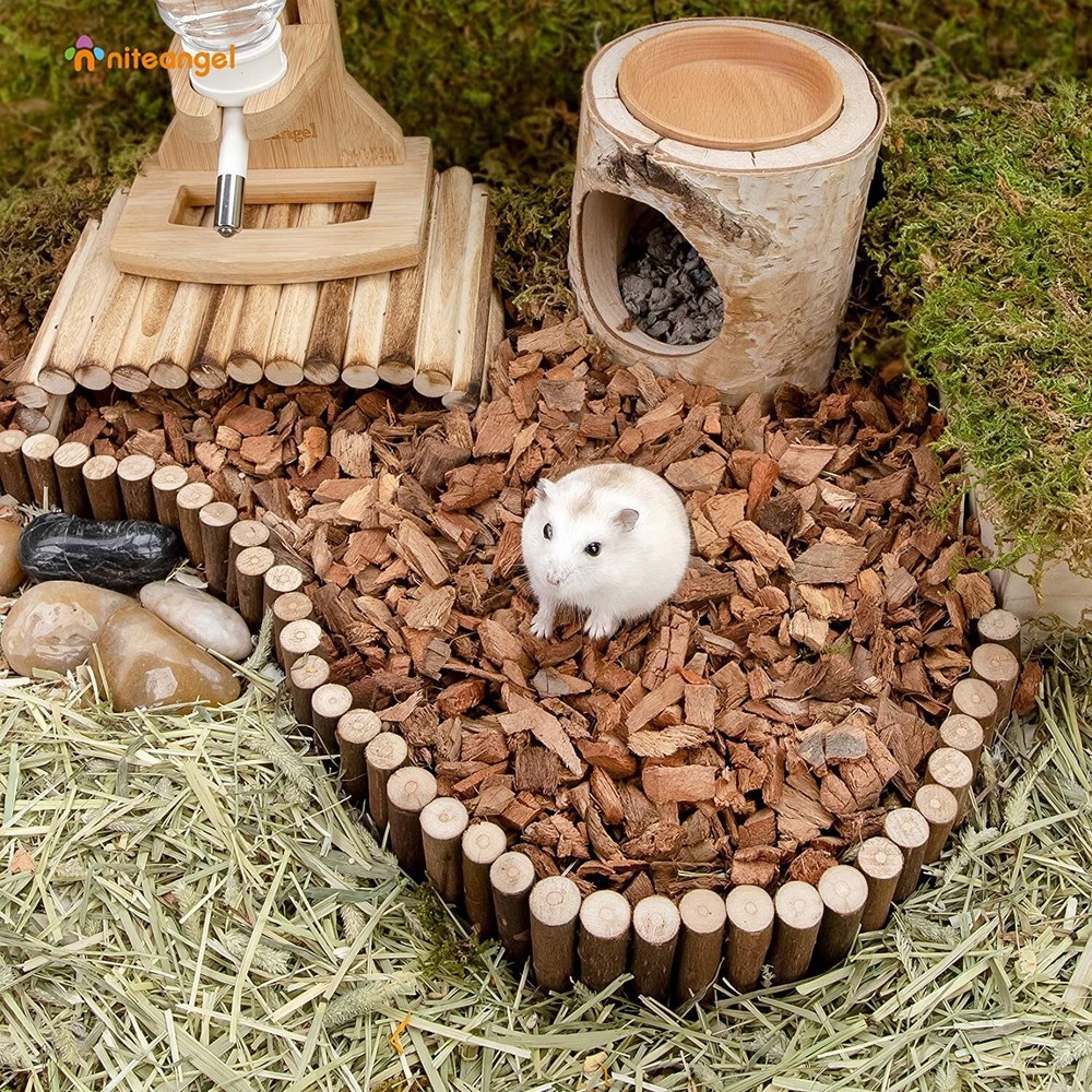 Niteangel Coco Chips/Peat Dry Digging & Burrowing Base for Rodent Pets