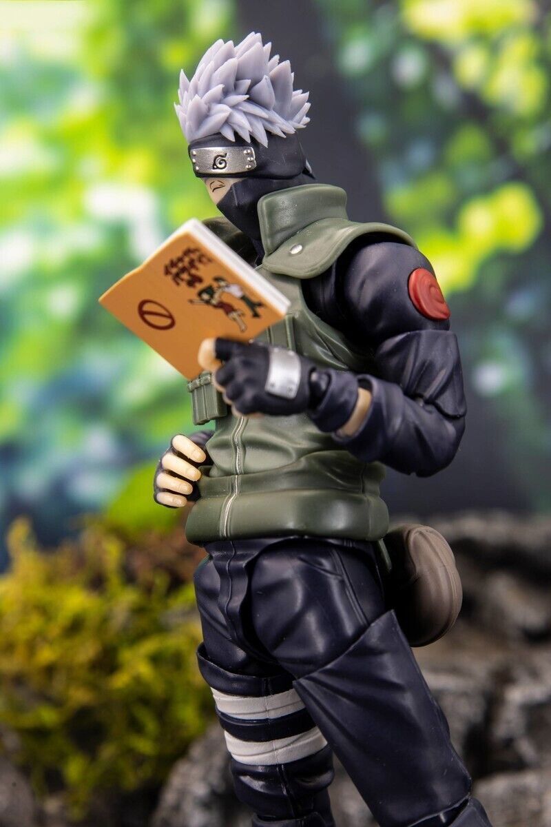 NEW SHF Ninja Figure Hatake Kakashi 6" Action Figure WITH BOX SET
