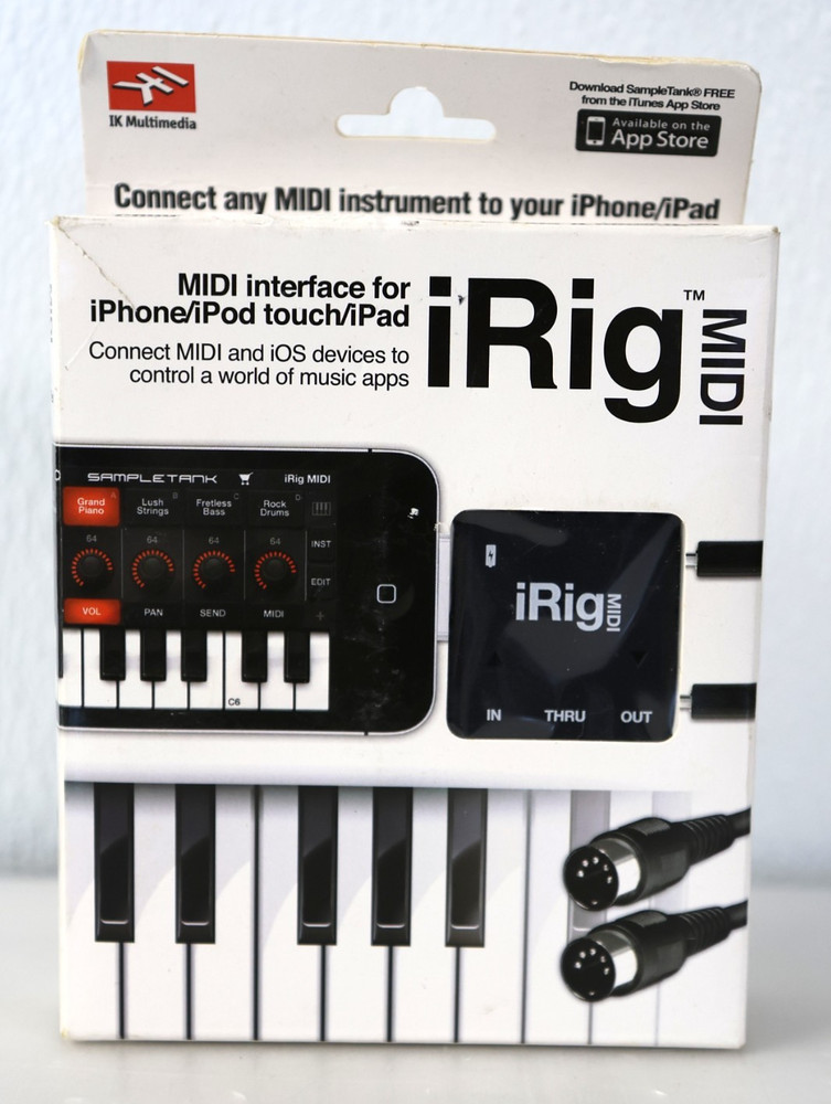 IK Multimedia iRig MIDI Interface for iPhone/iPod touch/iPad (2012)