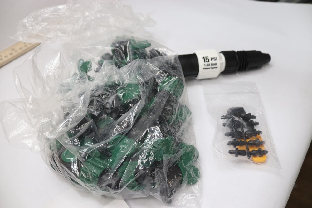 Grower's Solution Vegtable Garden Drip Kit 10 Rows x 50' -Hardware Kit Only