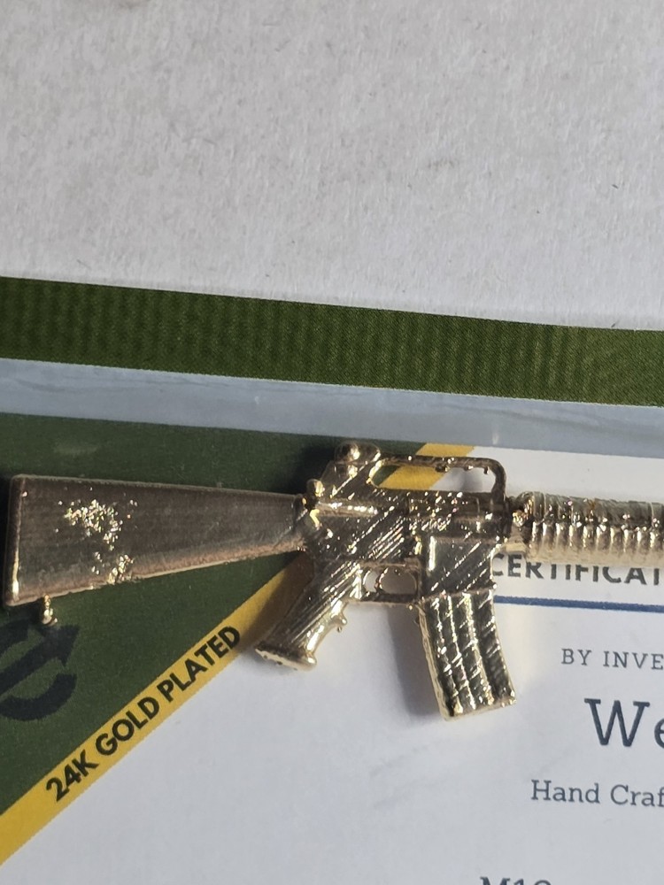 Gold Plated Inveatment Caster M16