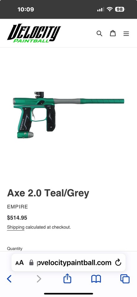 paintball gun Axe 2.0