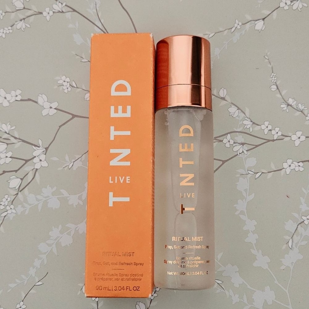 Live Tinted Ritual Mist Setting Spray New