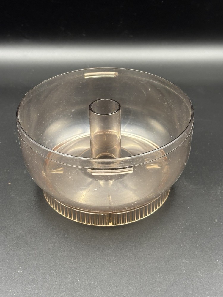 Sunbeam Oskar 14081 Replacement Food Processor Work Bowl ONLY!! Clear Amber