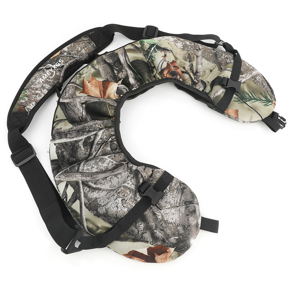 Archery Compound Bow Bag Camo Strap Shoulder Stretchy Backpack Portable Shooting