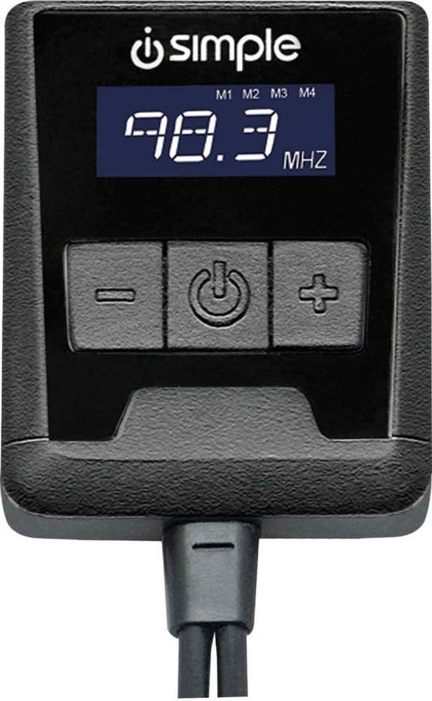 iSimple FM Transmitter for Select Apple Devices For iPhones with Charge & Stream