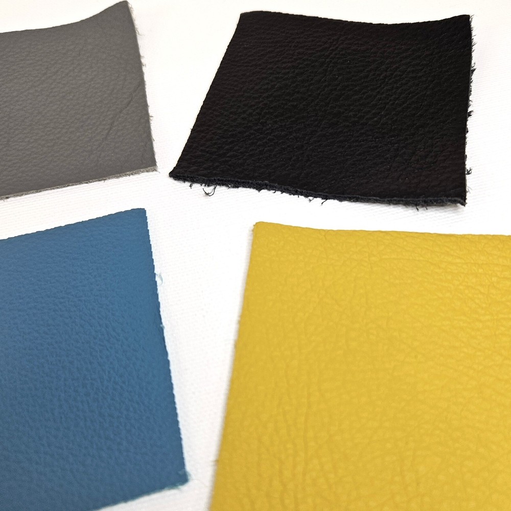 JOYBIRD Leather Samples 3” Square Pieces Set of 7