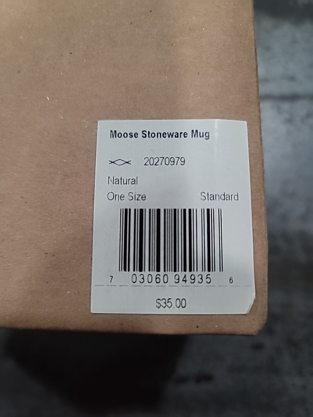 Filson Stoneware Mug MOOSE NRFB