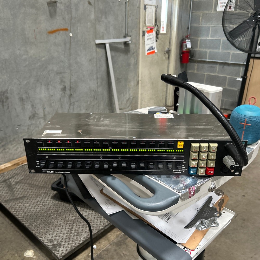 RTS by Telex Matrix Intercom System  KP96-7 Intercom Control Panel