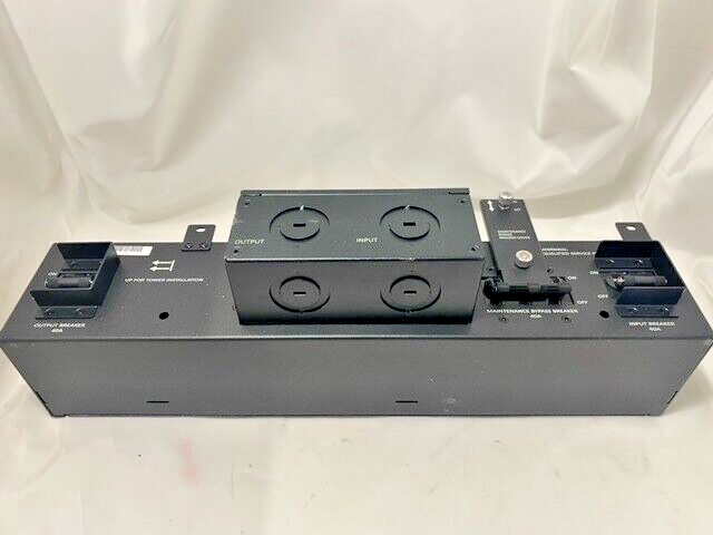 Vertiv Liebert 40A 2U UPS Maintenance Bypass Switch 3Wire+G LLNG