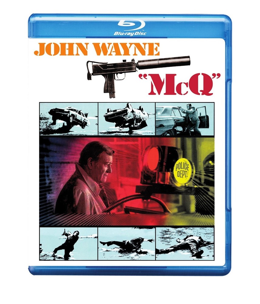 McQ Blu-ray John Wayne NEW