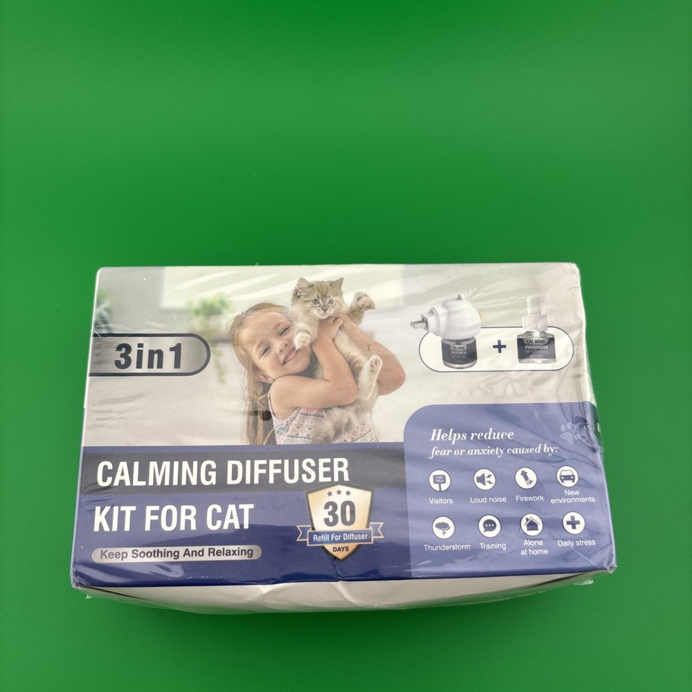 Cat Calming Plug In Pheromone Diffuser Starter Kit