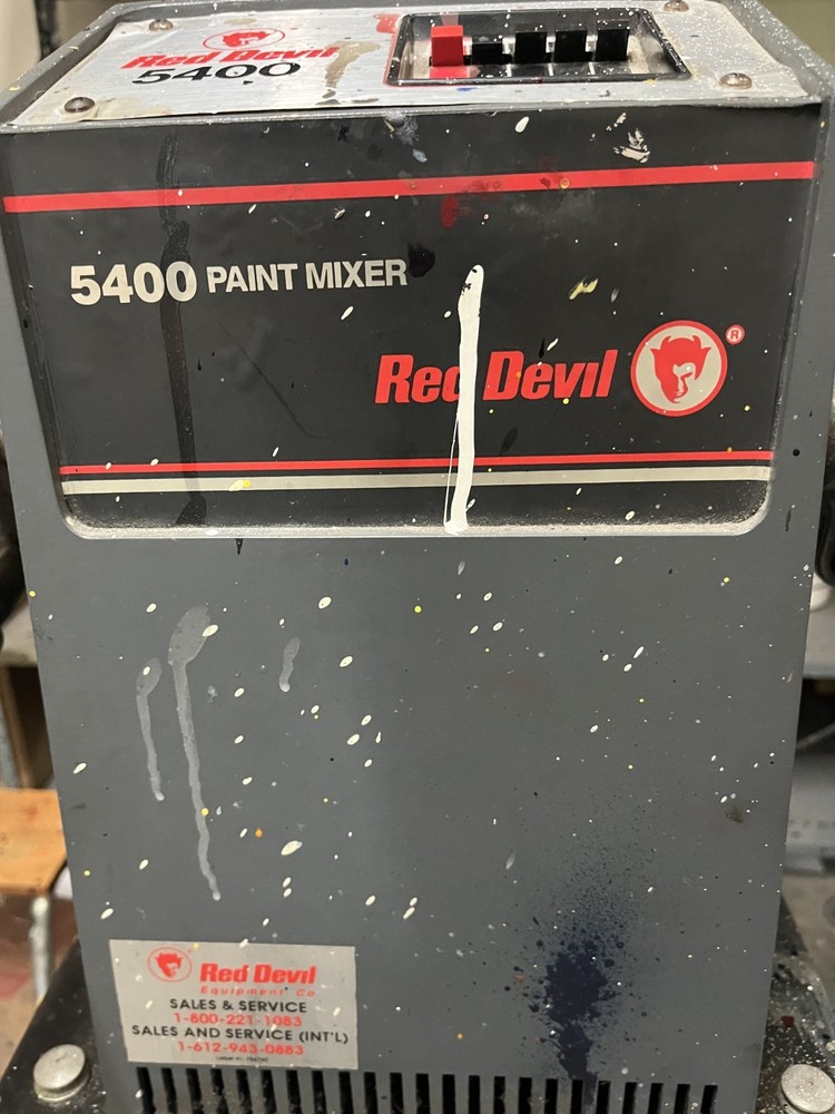 (Used) Red Devil Paint Shaker (2) Cans
