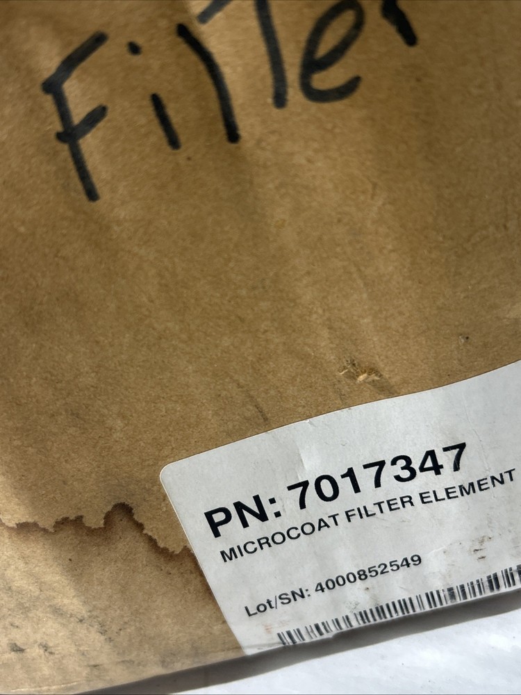 Nordson Efd Microcoat Filter Element. 7017347. Lubricant Filter