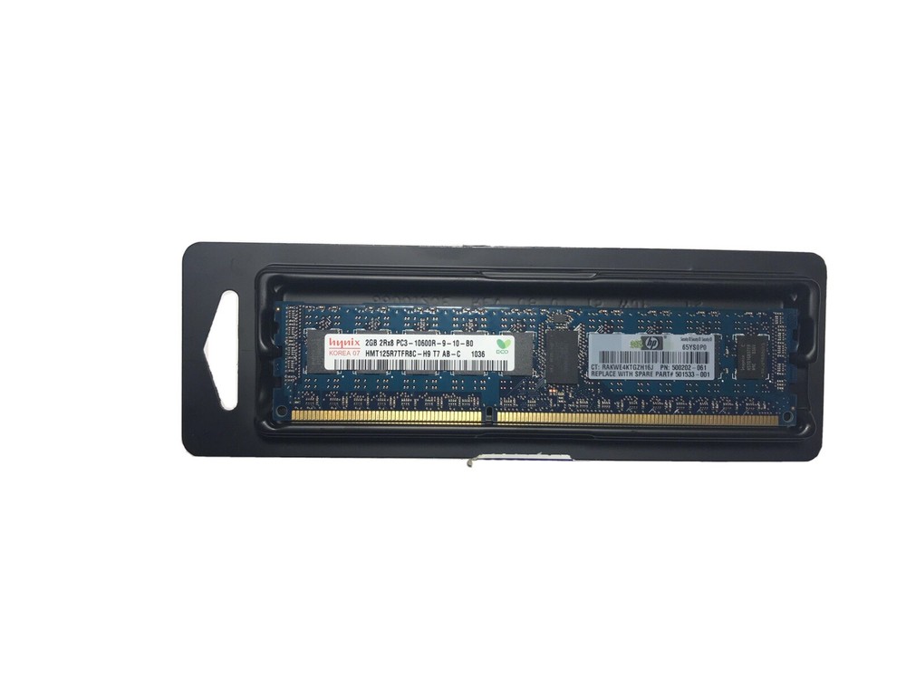 Hynix 2GB 2RX8 PC3-10600R DDR3 Server RAM