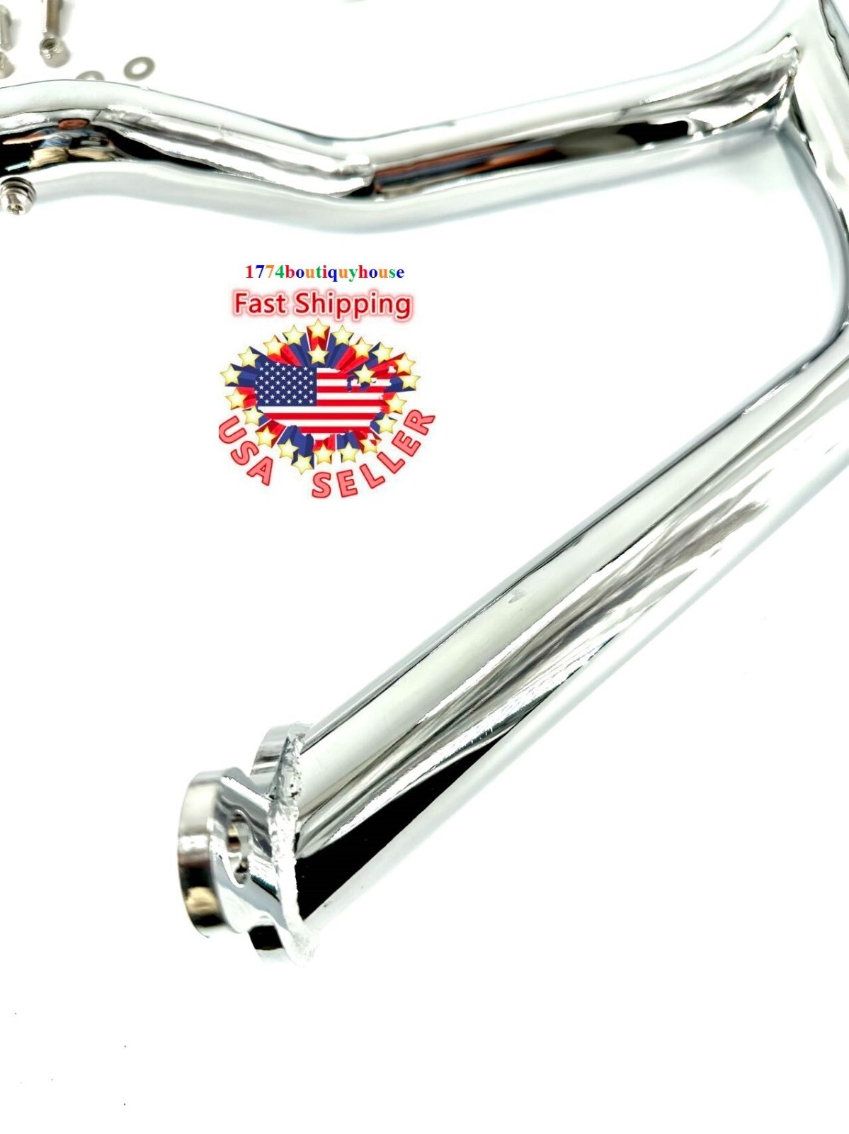 NEW SET Chopped Engine Guard Crash Bar Fairing Support Harley Road Glide 15-2023