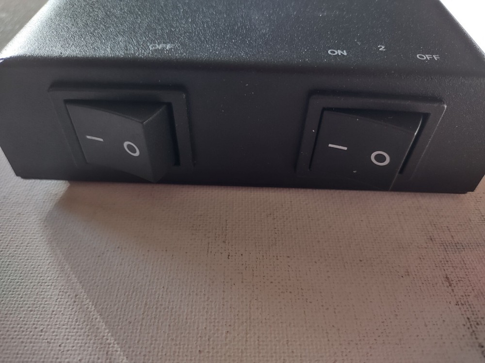 2 way speaker control box