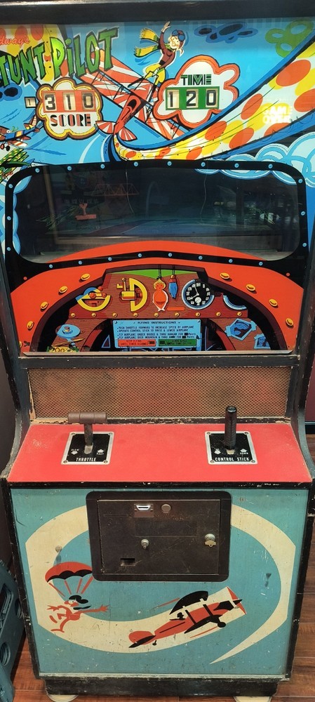 Midway Stunt Pilot Original Electro-Mechanical EM Arcade Machine