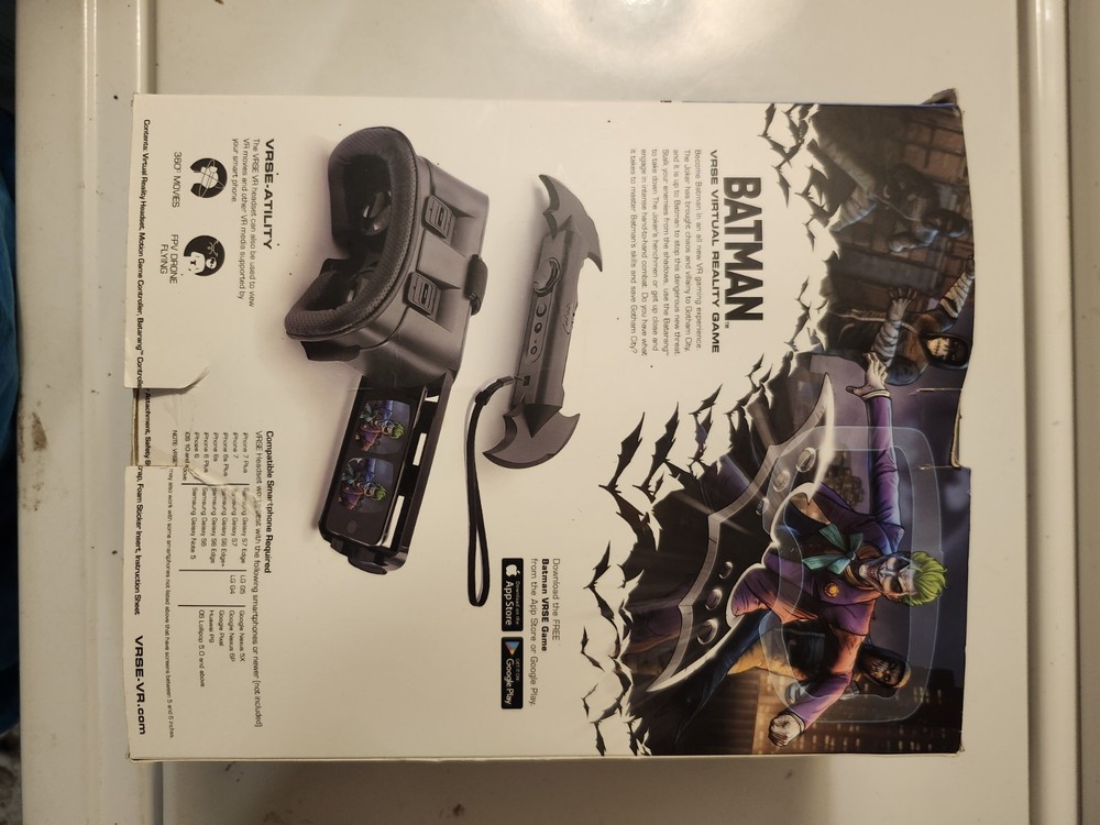 VRSE Batman Virtual Reality Set With Box